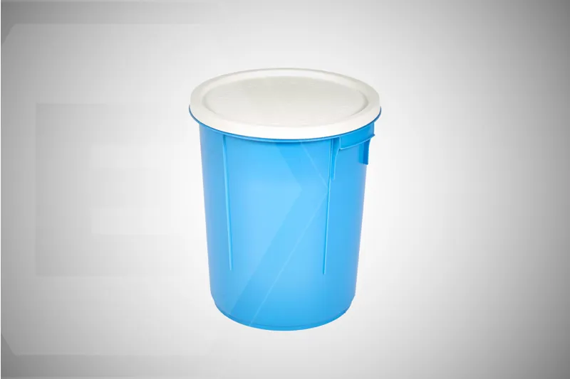 Earlswood Pet Feed Container and Lid 28 Litre in Pink Purple and Blue-1