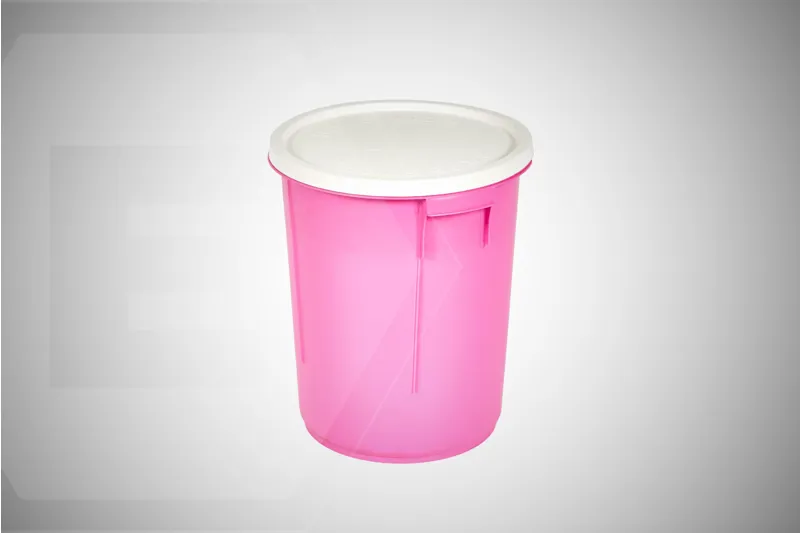 Earlswood Pet Feed Container and Lid 28 Litre in Pink Purple and Blue-2