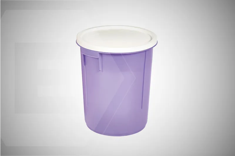 Earlswood Pet Feed Container and Lid 28 Litre in Pink Purple and Blue-3