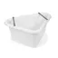 Ezi-Kit Corner Manger White