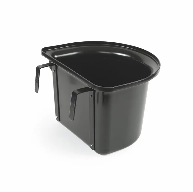 Ezi-Kit Hook Over Portable Manger Black