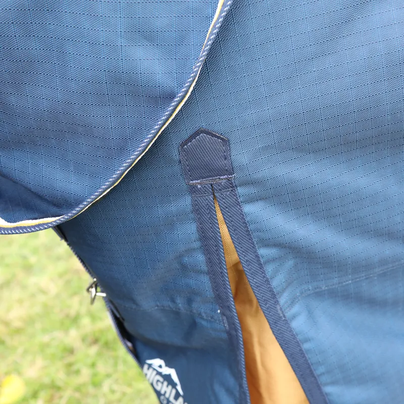 Highlander Plus Lite Turnout Rug Navy-4
