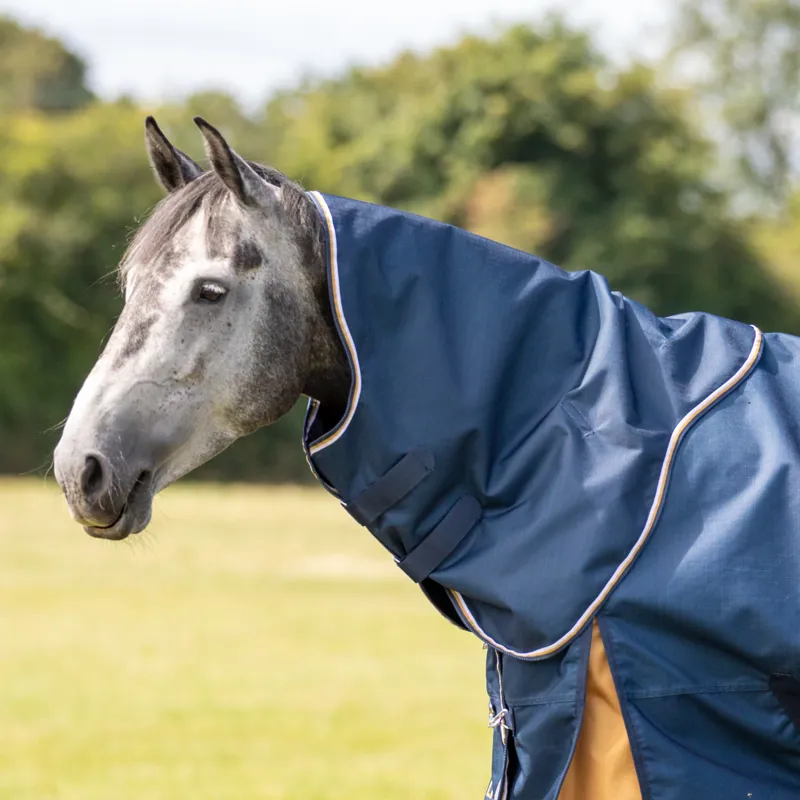 Highlander Plus Lite Turnout Rug Neck Cover Navy