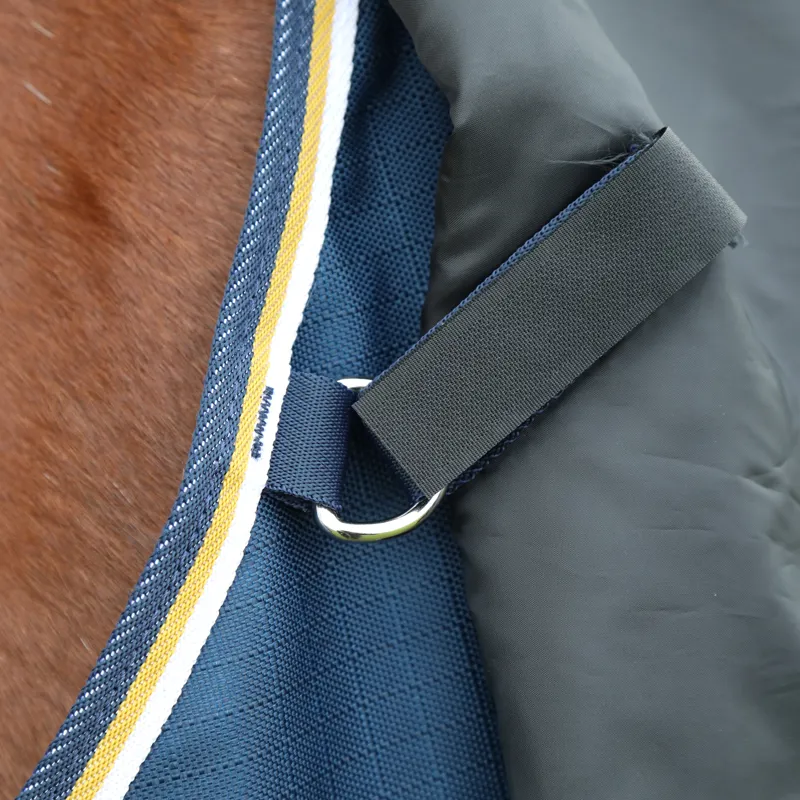 Highlander Plus Lite Turnout Rug Neck Cover Navy-1