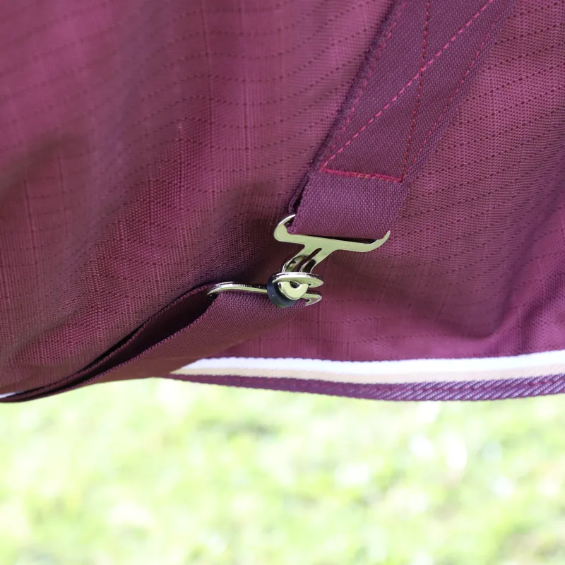 Highlander Plus 100 Turnout Rug Maroon-1
