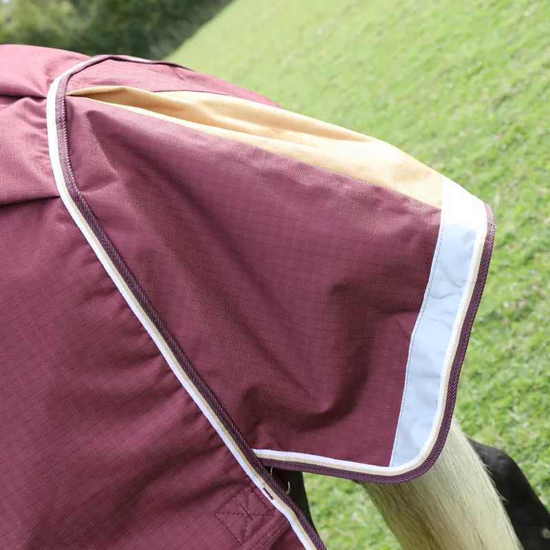 Highlander Plus 100 Combo Turnout Rug Maroon-2