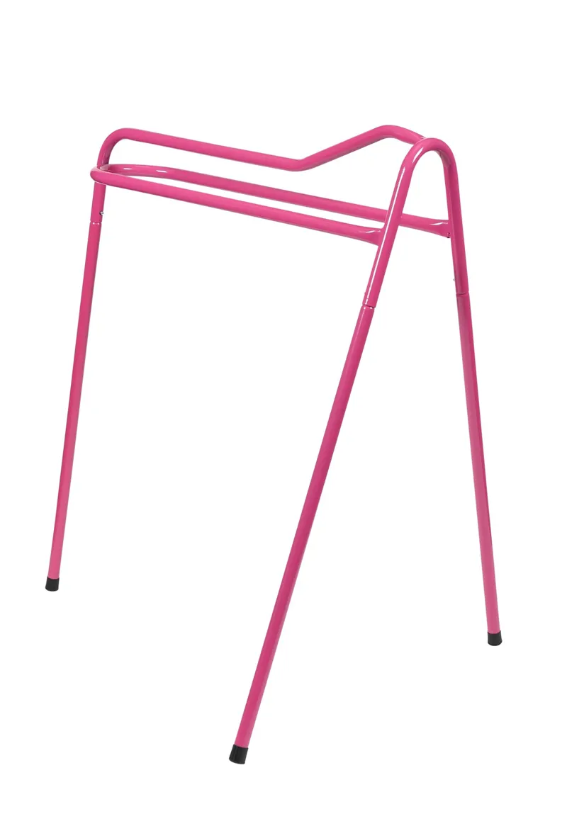 Ezi-Kit Collapsible Saddle Stand Pink