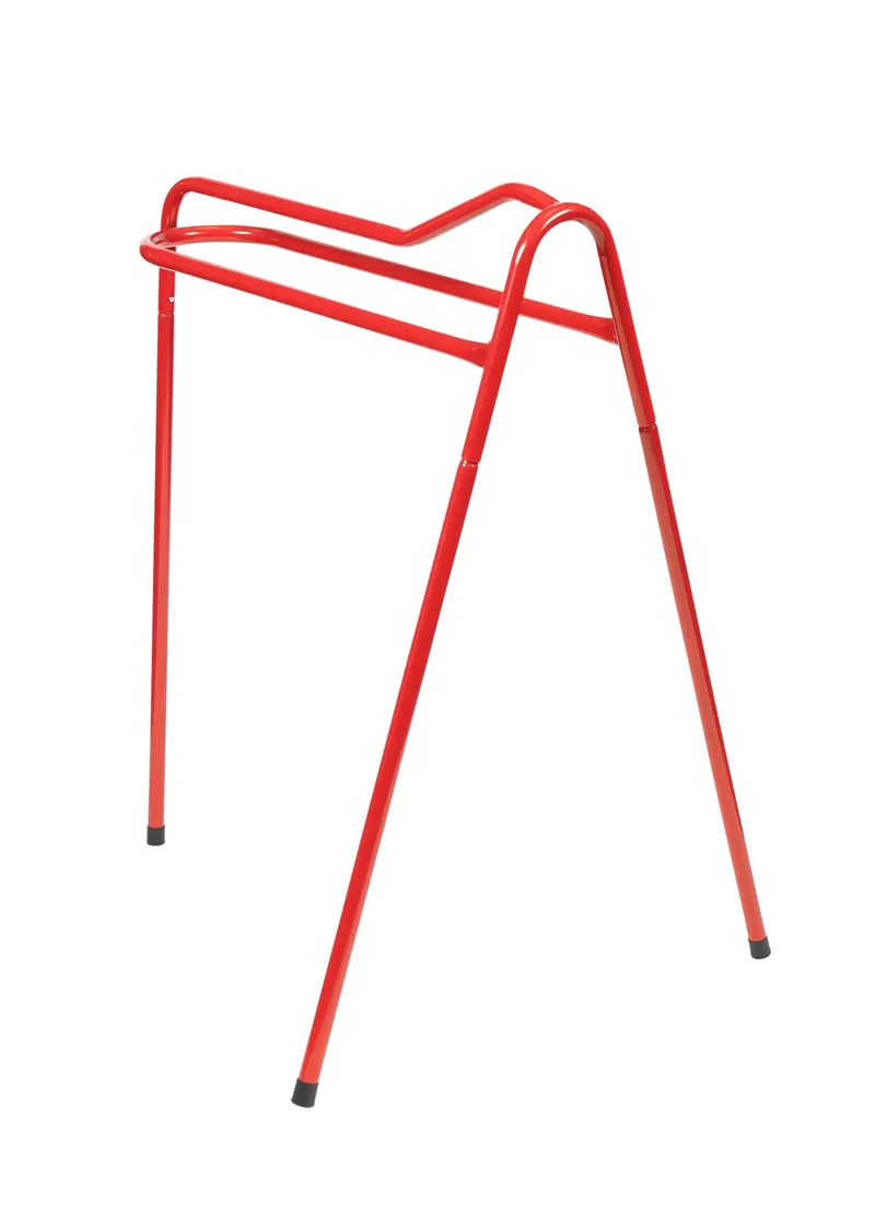 Ezi-Kit Collapsible Saddle Stand Red