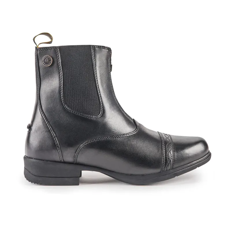 Moretta Rosetta Paddock Boots in Black-1