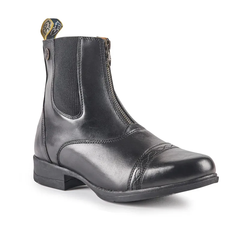 Moretta Rosetta Paddock Boots in Black-2