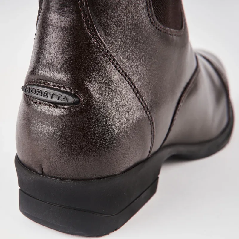 Moretta Rosetta Paddock Boots in Brown-2