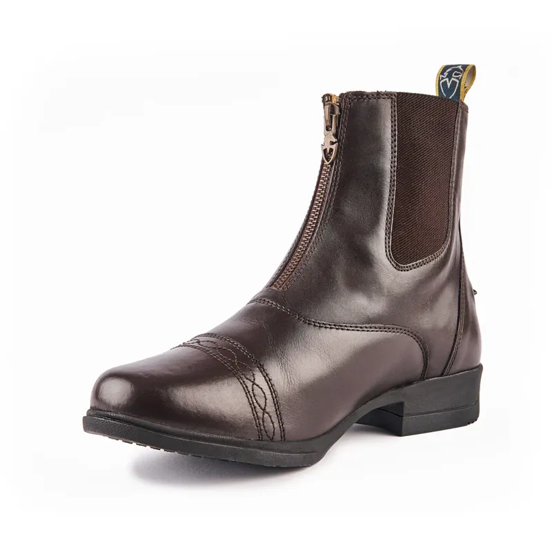 Moretta Rosetta Paddock Boots in Brown-4