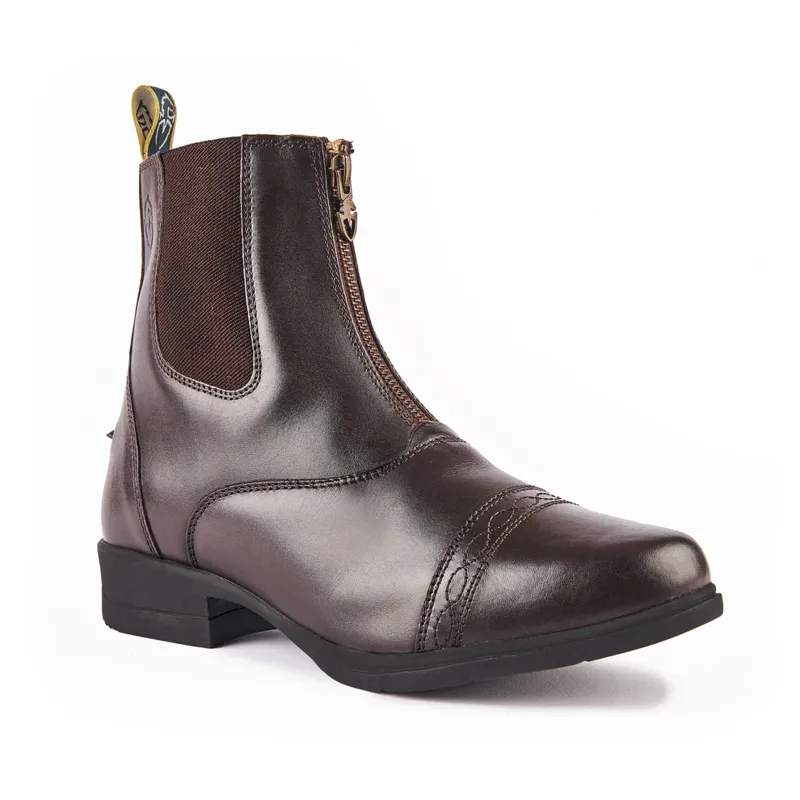Moretta Rosetta Paddock Boots in Brown