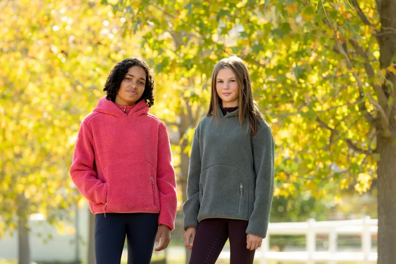 LeMieux Young Rider Avalon Hoodie Cranberry-1