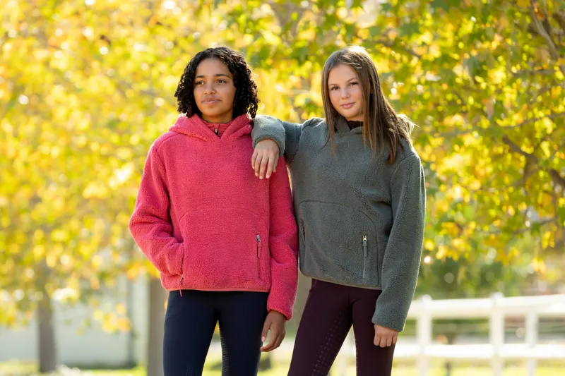 LeMieux Young Rider Avalon Hoodie Cranberry-2