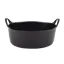 Red Gorilla Mini Shallow Tub Black