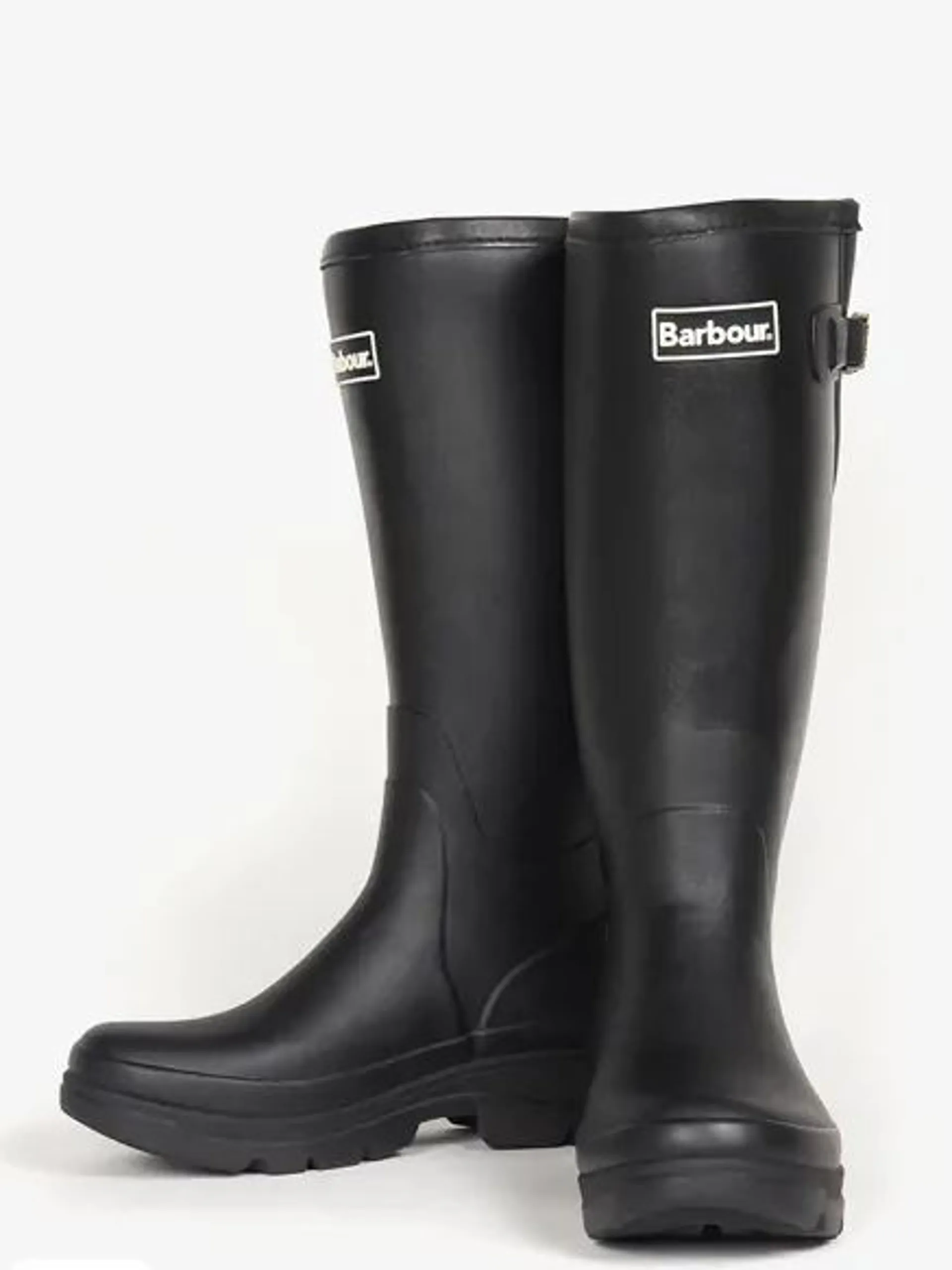 Barbour Mens Tempest Wellington Boot Black