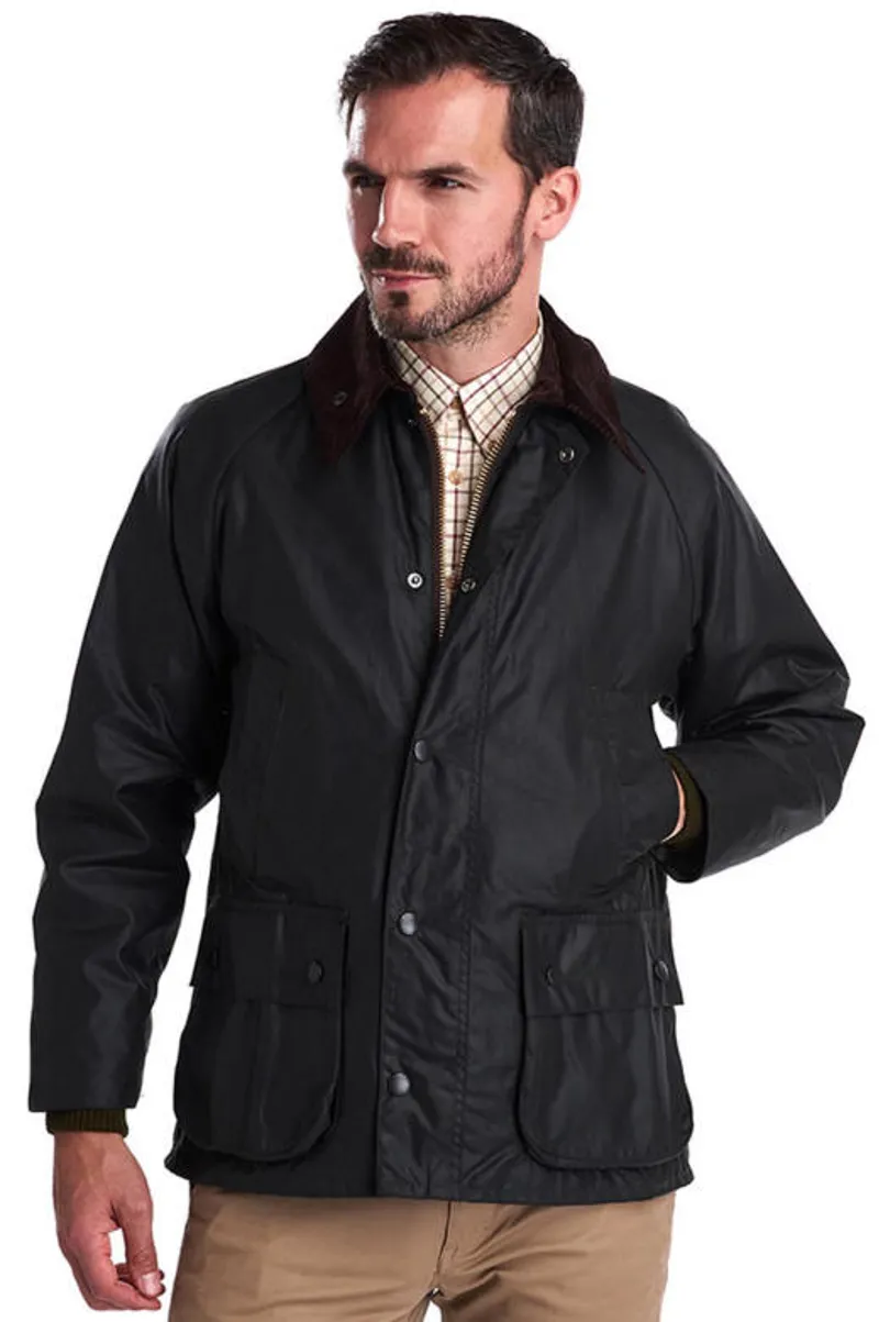 Barbour Bedale Wax Jacket for Men in Sage