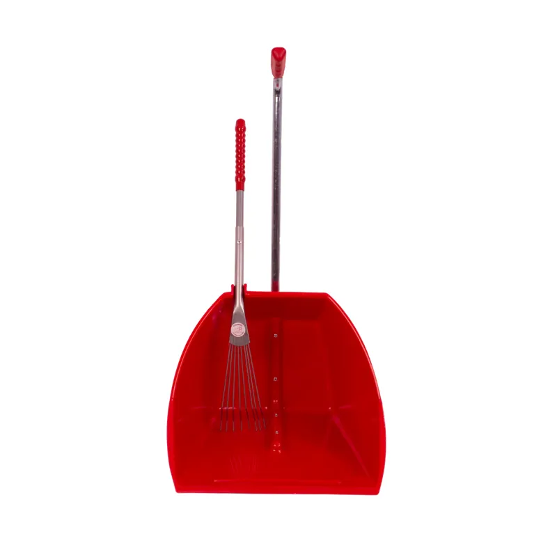 Red Gorilla Big Tidee with Long Metal Rake Red