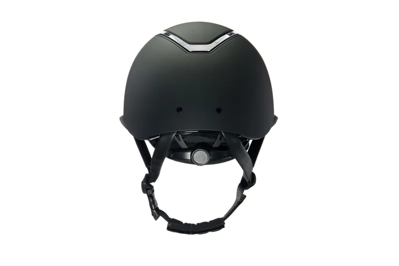 Charles Owen Kylo Black Matte/Silver With Mips-1