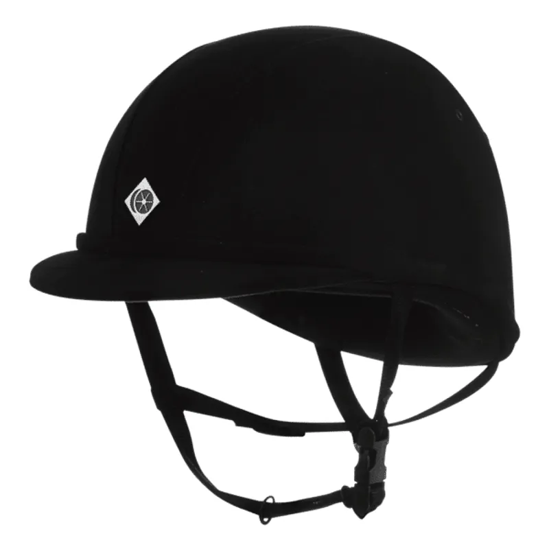 Charles Owen YR8 Riding Hat - Black
