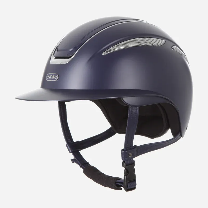 Evoke Callisto Wide Peak Navy Chrome-2