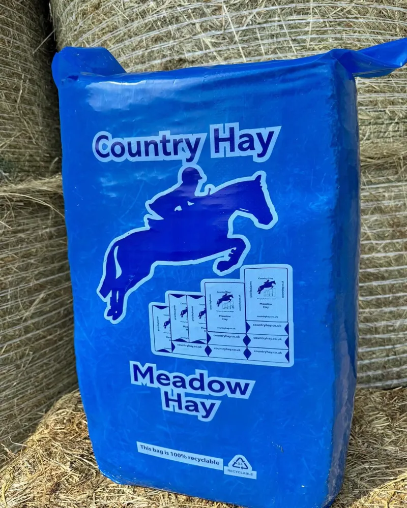Country Hay Meadow Hay Blue
