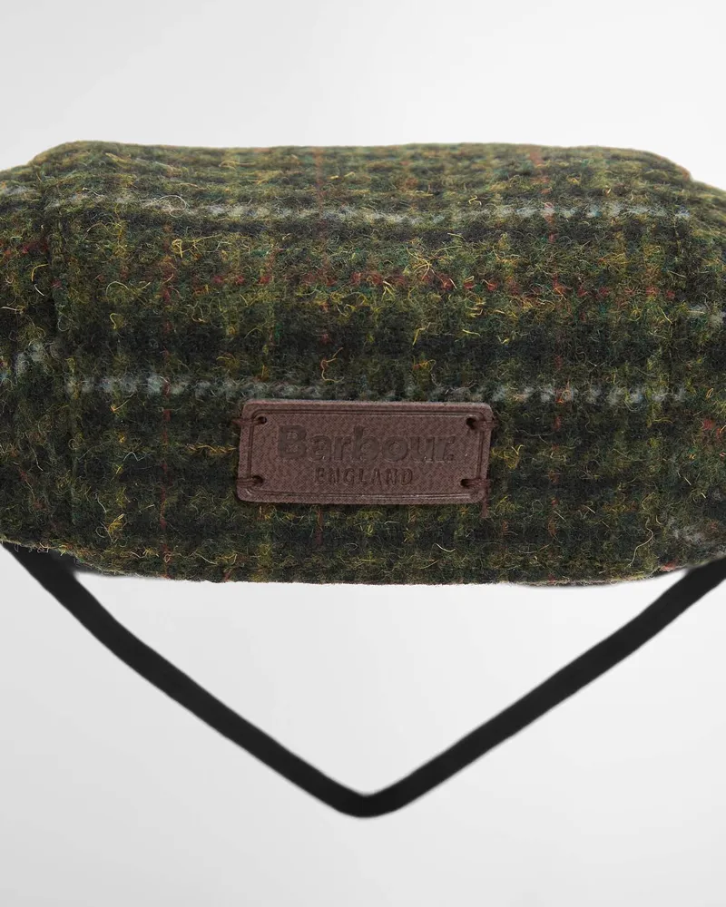 Barbour Wilkin Dog Flat Cap in Olive-3