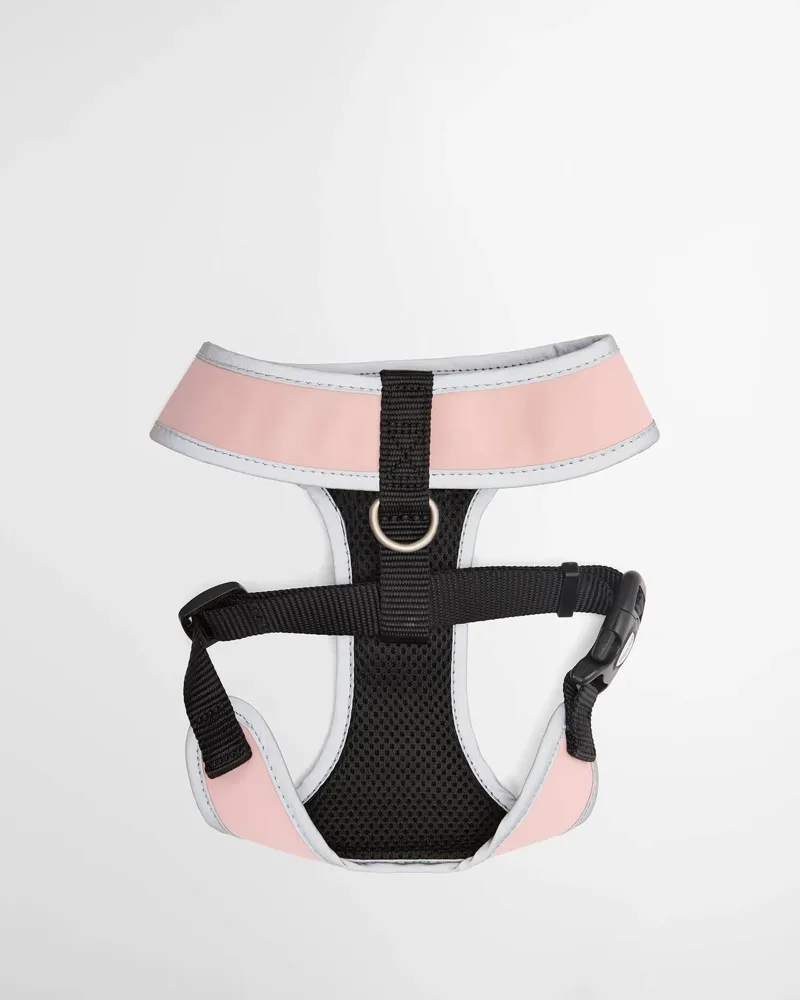 Barbour Evie Dog Harness in Gardenia Pink-2