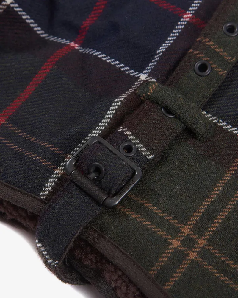 Barbour Wool Touch Dog Coat in Classic Tartan-1