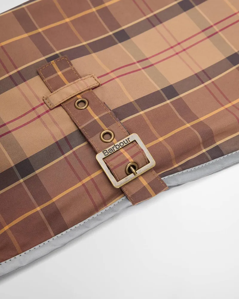 Barbour Waterproof Dog Coat in Muted Tartan-3