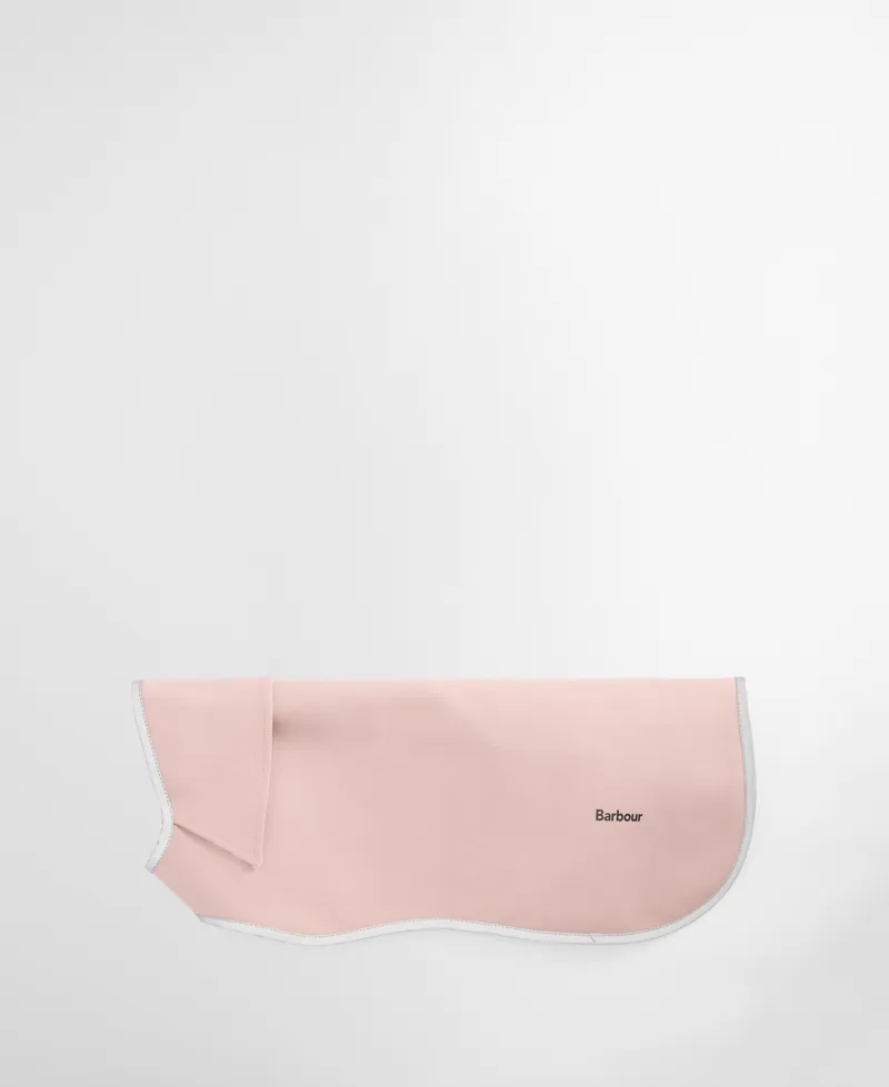  Barbour Evie Waterproof Dog Coat in Gardenia Pink-5