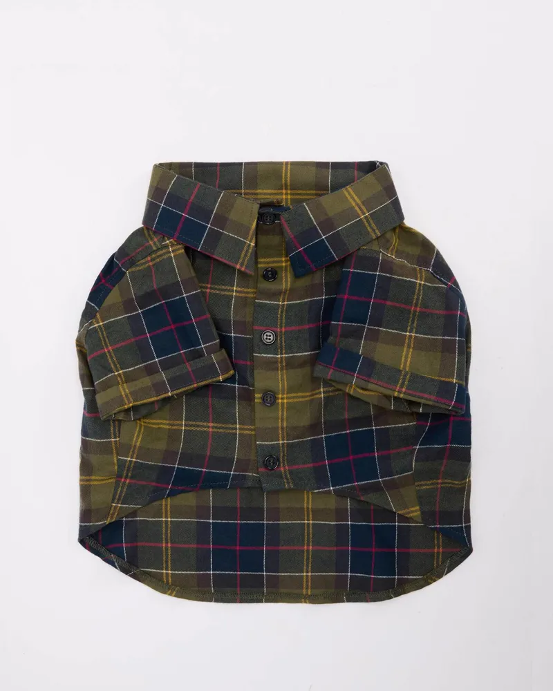 Barbour Fortrose Dog Shirt Classic Tartan-1