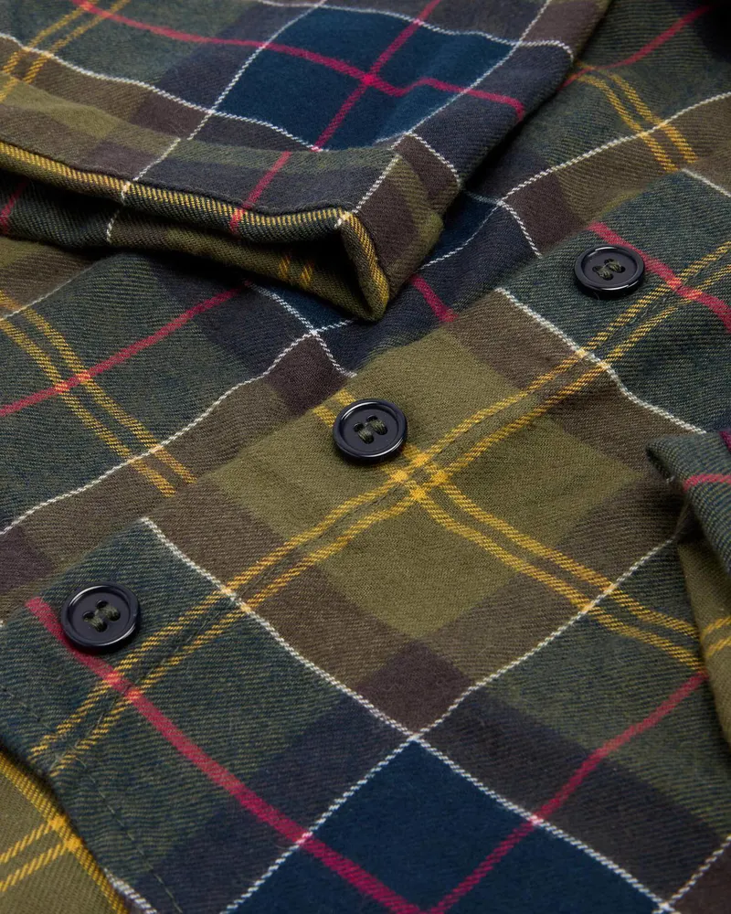 Barbour Fortrose Dog Shirt Classic Tartan-3