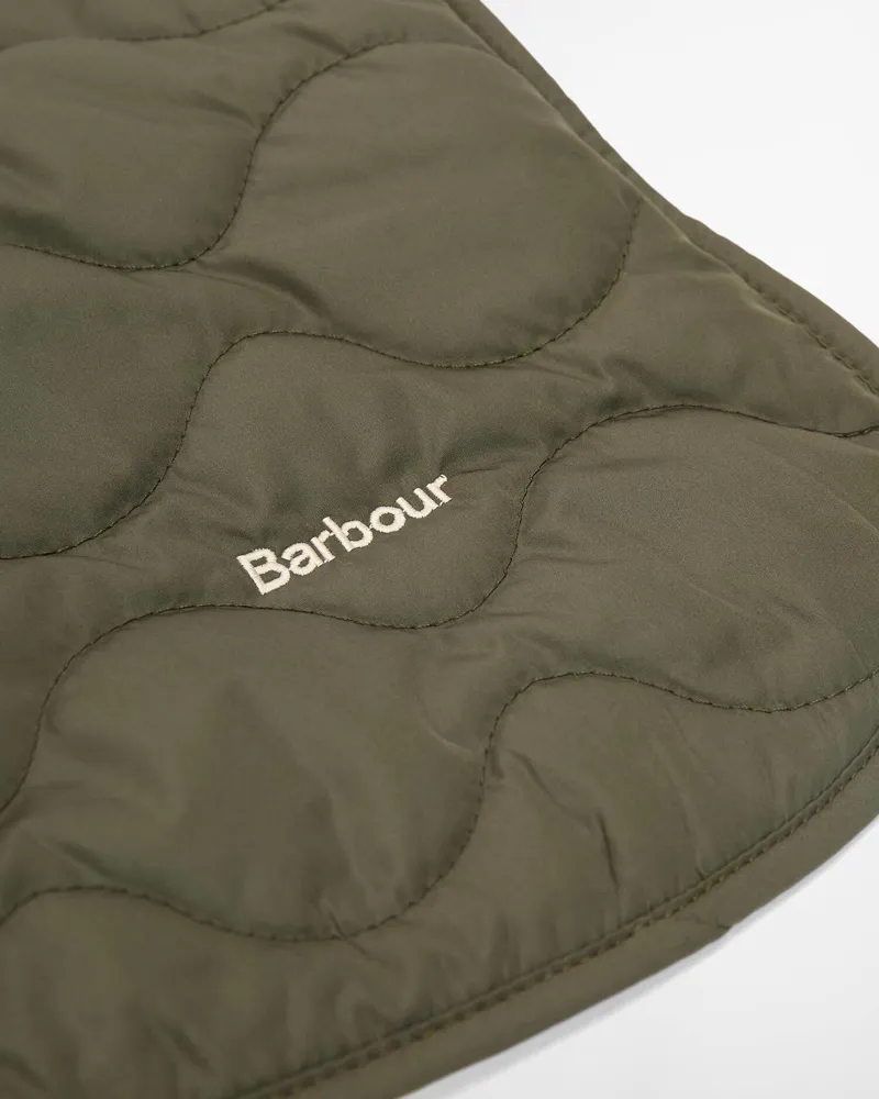Barbour Beith Quilted Dog Coat Olive-4