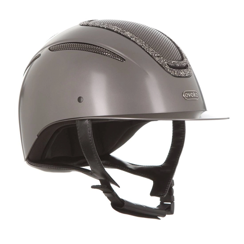 Evoke Elara Classic Peak Metallic Graphite/Marcasite Crystal Frame-3