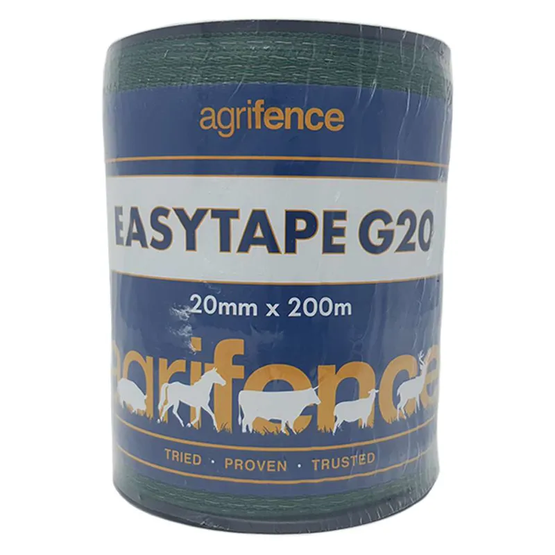 Agrifence Easytape 200mx20mm in Green/White