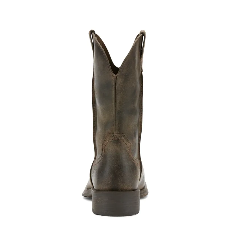 Ariat Mens Midtown Rambler Western Boot in Antiqued Grey-1