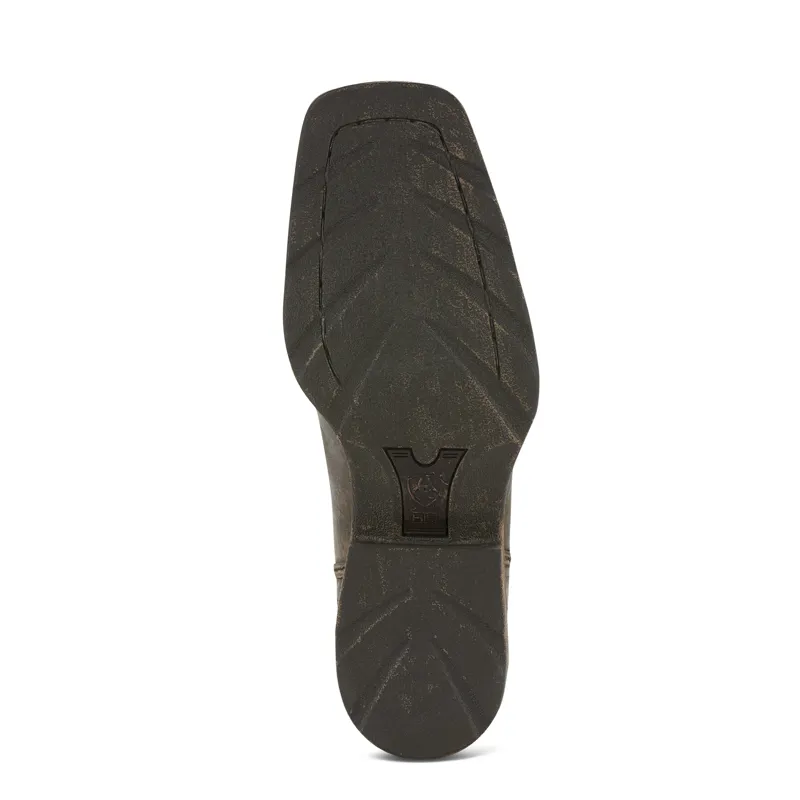 Ariat Mens Midtown Rambler Western Boot in Antiqued Grey-3