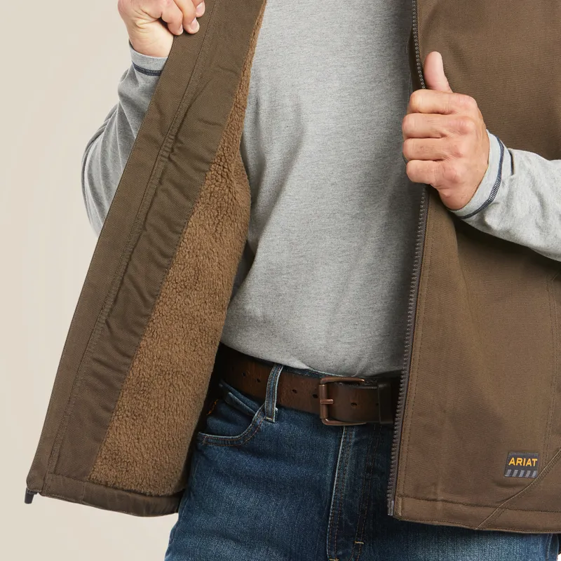 Ariat Mens Rebar DuraCanvas Gilet -1
