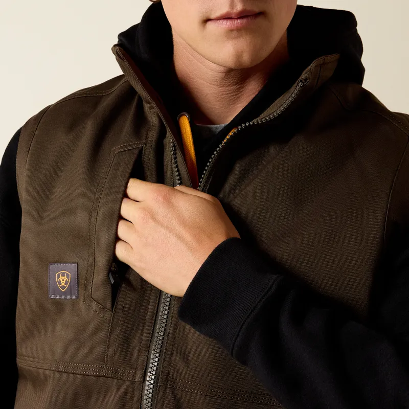 Ariat Mens Rebar DuraCanvas Gilet -2