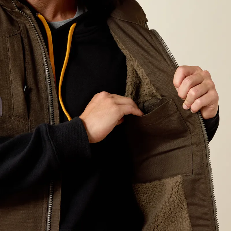 Ariat Mens Rebar DuraCanvas Gilet -4