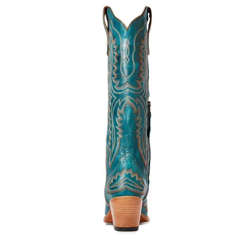Ariat Womens Casanova X-Toe Western Boot in Turquoise-2