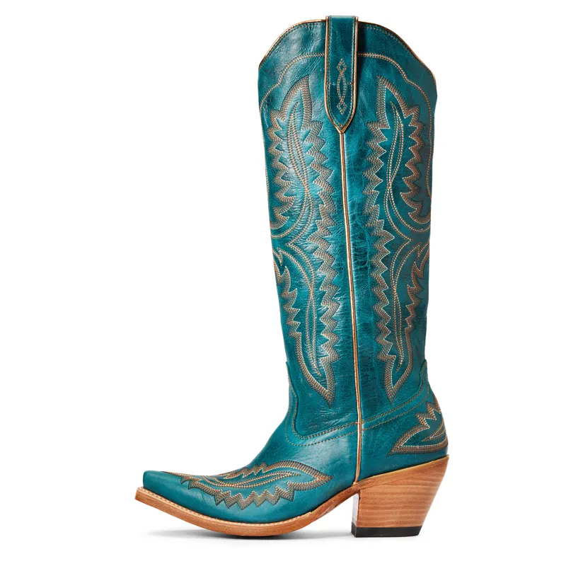 Ariat Womens Casanova X-Toe Western Boot in Turquoise-3