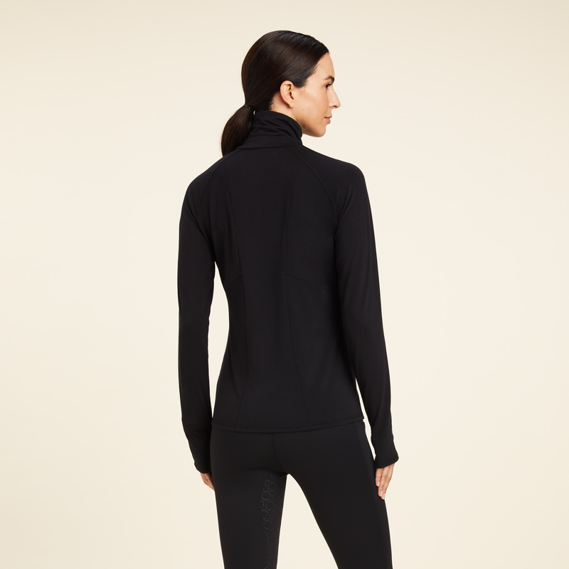 Ariat Womens Venture Long Sleeve Baselayer Black-1