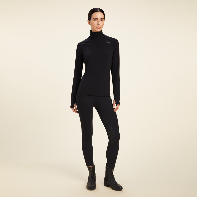 Ariat Womens Venture Long Sleeve Baselayer Black-3