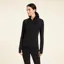 Ariat Womens Venture 1/2 Zip Sweatshirt Black