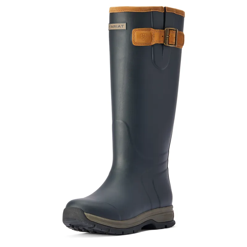 Ariat Womens Burford Insulated Rubber Boots Navy-1
