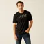 Ariat Mens Black and White Logo T-Shirt Black