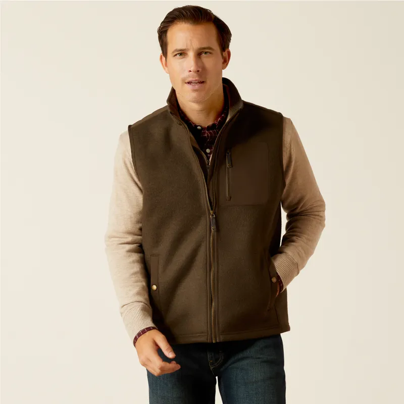 Ariat Mens Millbrae Gilet Earth